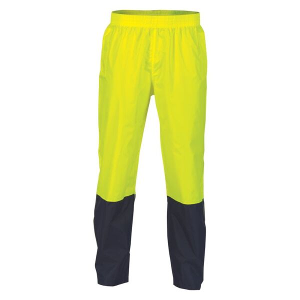 Hi Vis Two Tone Light Weight Rain Pants Thumbnail