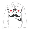 Custom Full Sublimated Long Sleeve Polo (MOQ 10) Thumbnail